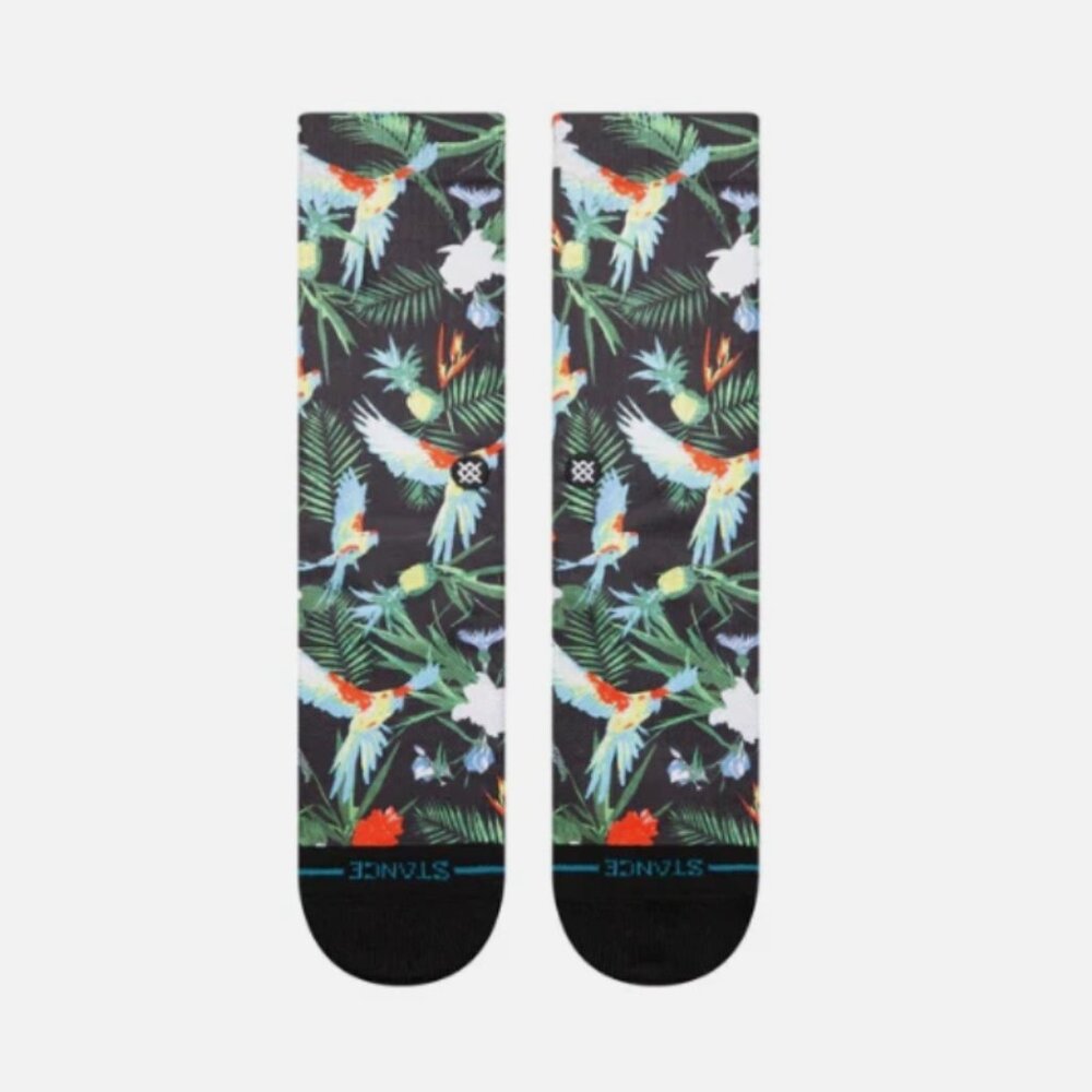 NWT Stance Bird Cage Crew Socks - XL - Poly Blend